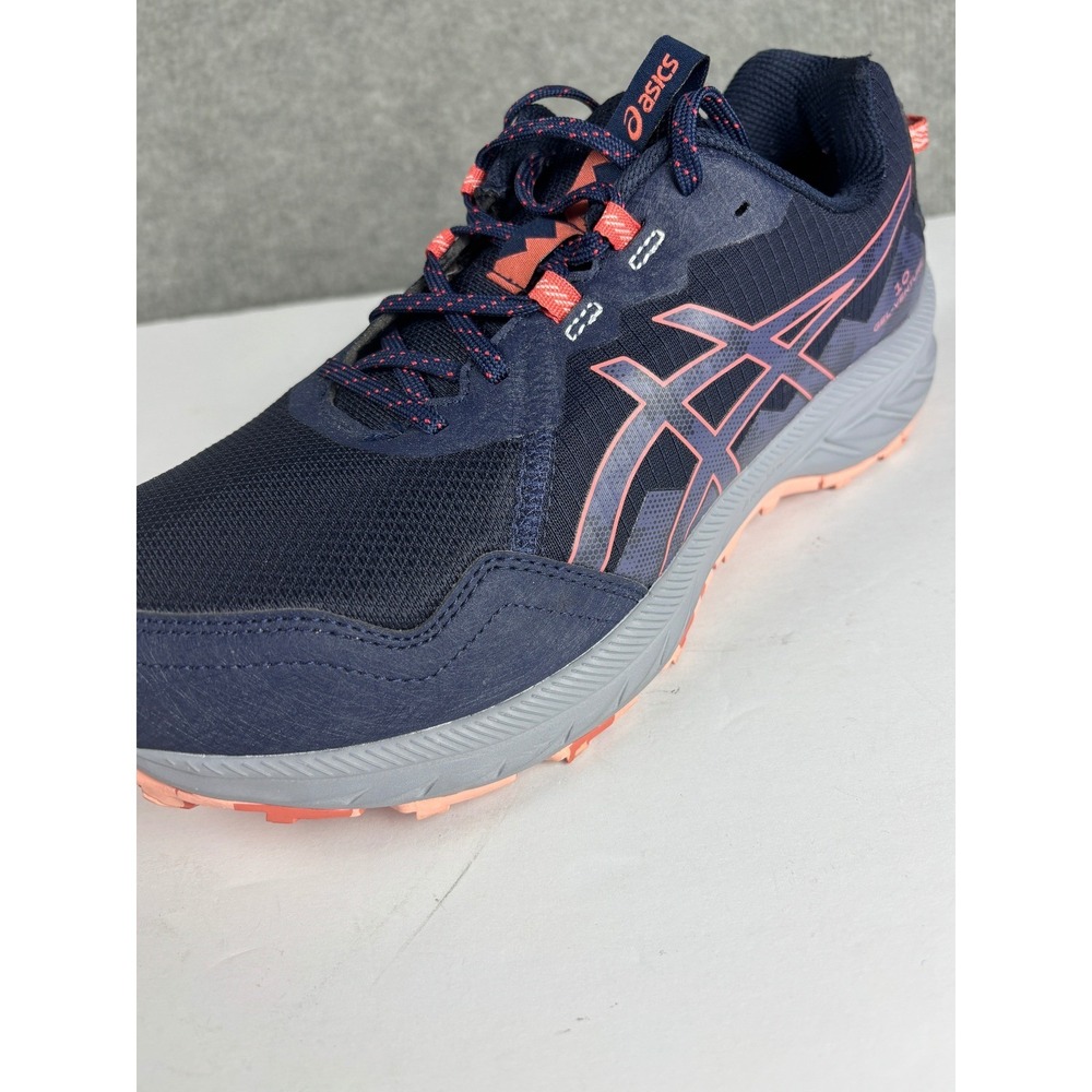 ASICS Gel-Venture 10 Trail Running Shoes Wide 11 Blue Pink 1012B761 - Picture 7 of 12